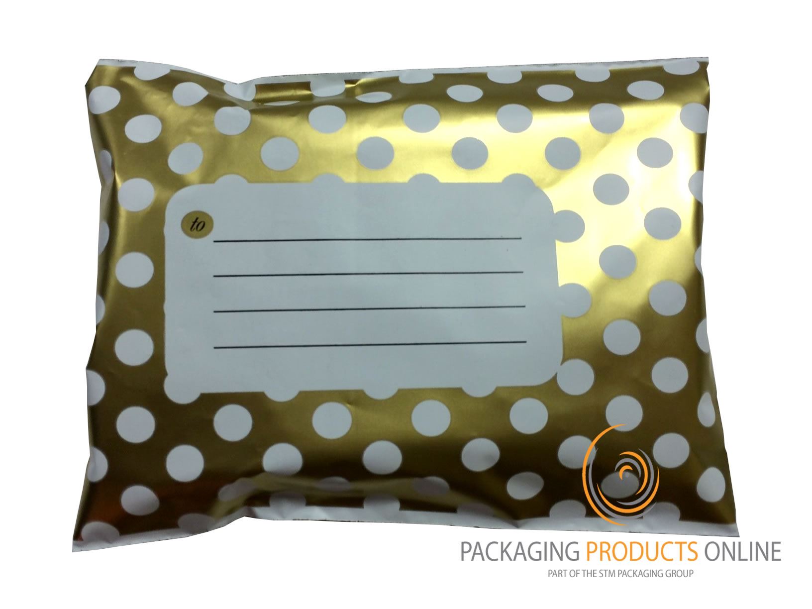 Printed Mailing Bags Polka Dot Packaging Products Online