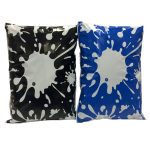printed mailing bags splatter
